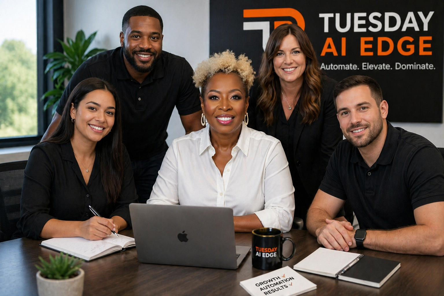 Tuesday AI Edge growth team — AI automation experts for small businesses
